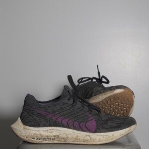 Nike Pegasus Turbo Next Nature - Black/Vivid Purple - Fair Condition